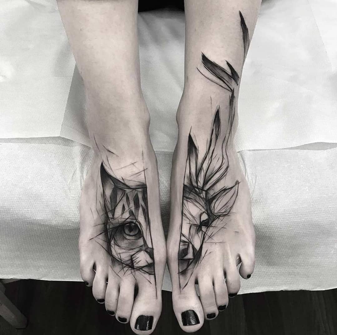 50 Awesome Foot Tattoo Designs