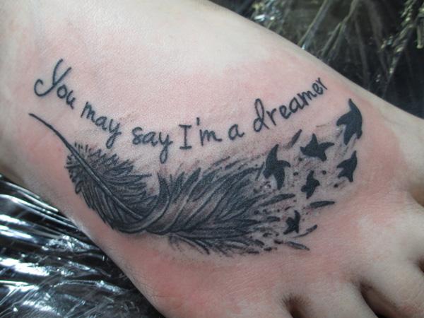 50 Awesome Foot Tattoo Designs