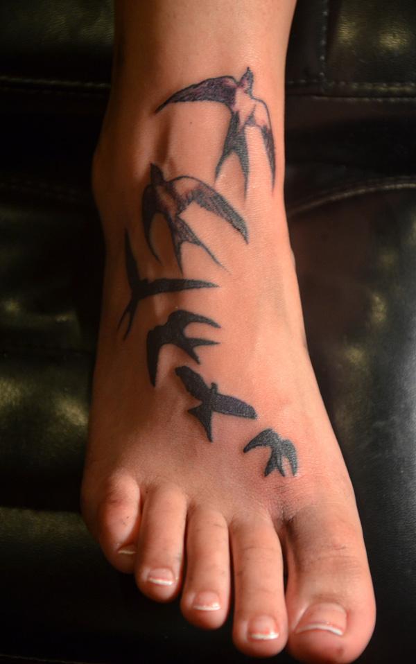 50 Awesome Foot Tattoo Designs