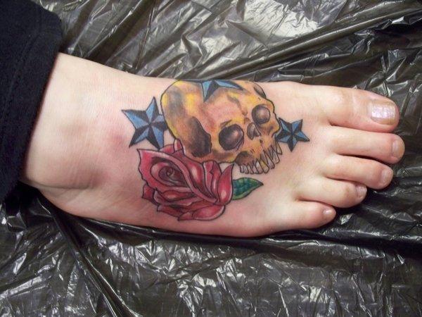 50 Awesome Foot Tattoo Designs