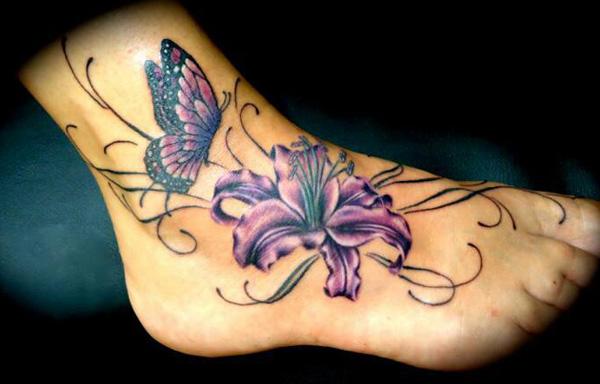 50 Awesome Foot Tattoo Designs