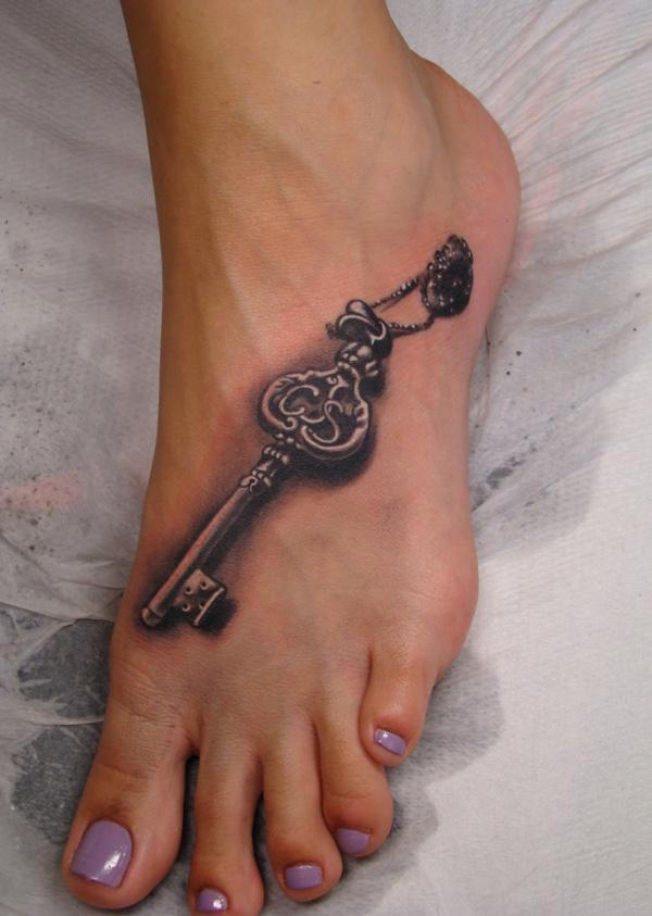 50 Awesome Foot Tattoo Designs