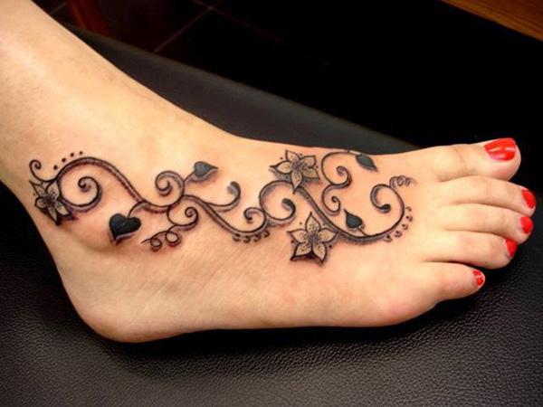 50 Awesome Foot Tattoo Designs