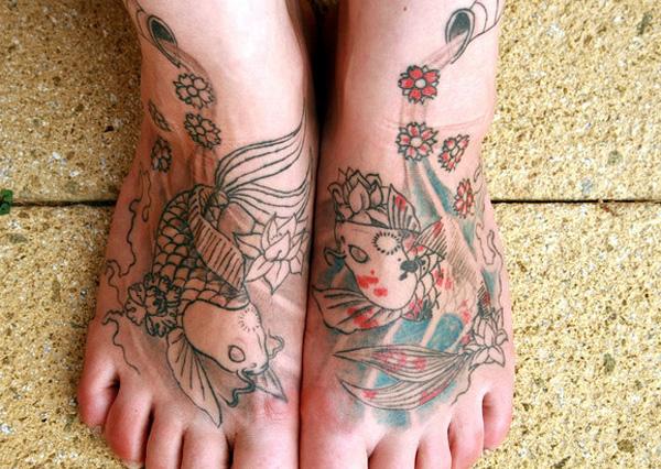 50 Awesome Foot Tattoo Designs