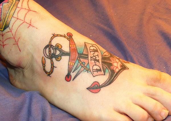 50 Awesome Foot Tattoo Designs
