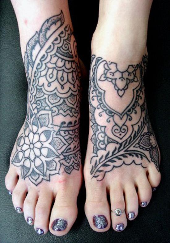 50 Awesome Foot Tattoo Designs