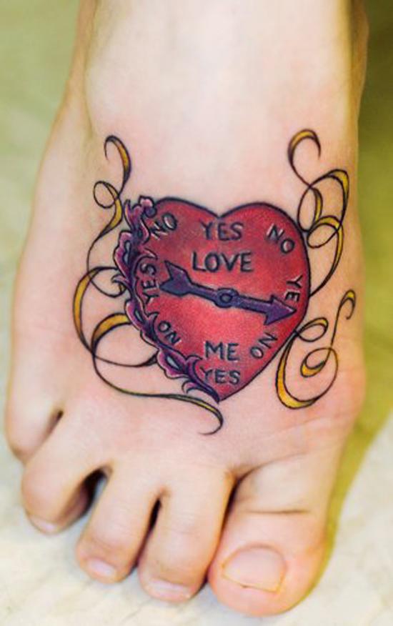 50 Awesome Foot Tattoo Designs