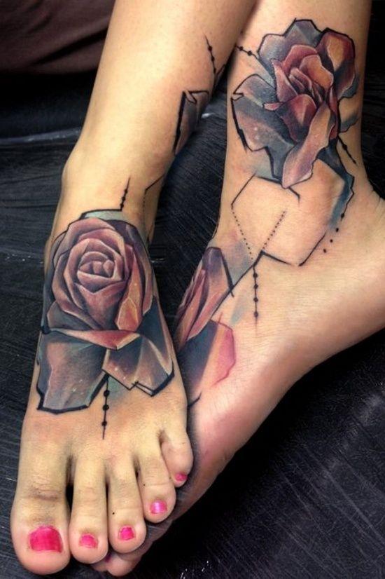 50 Awesome Foot Tattoo Designs