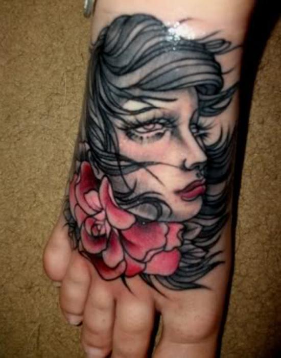 50 Awesome Foot Tattoo Designs
