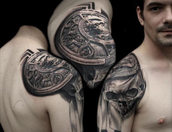 100 Awesome Compass Tattoo Designs