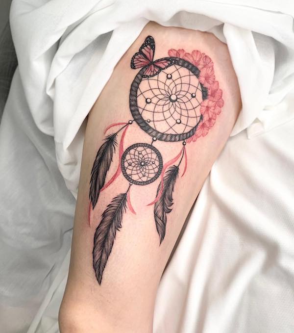 50 Beautiful Feather Tattoo Designs