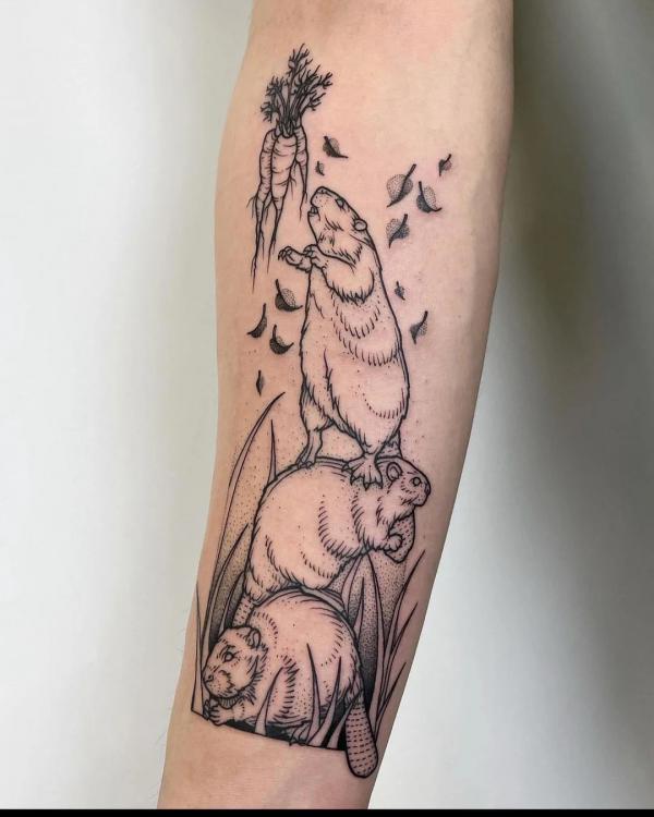 110 Animal Tattoo Designs with Meanings
