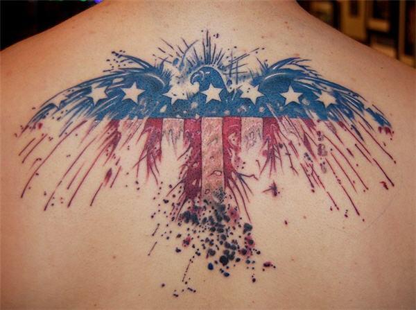 50 Awesome American Flag Tattoo Designs