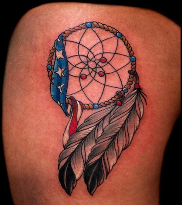 50 Awesome American Flag Tattoo Designs