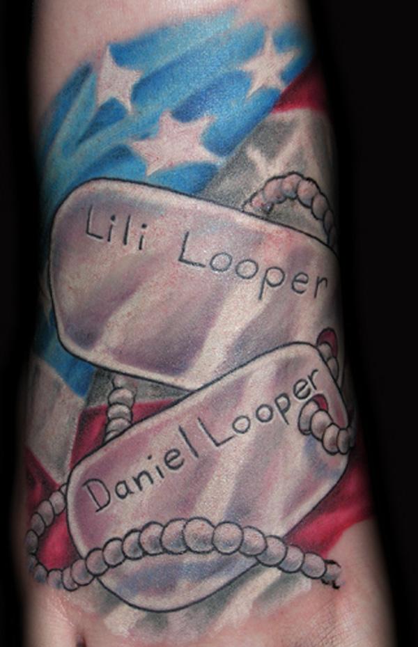 50 Awesome American Flag Tattoo Designs