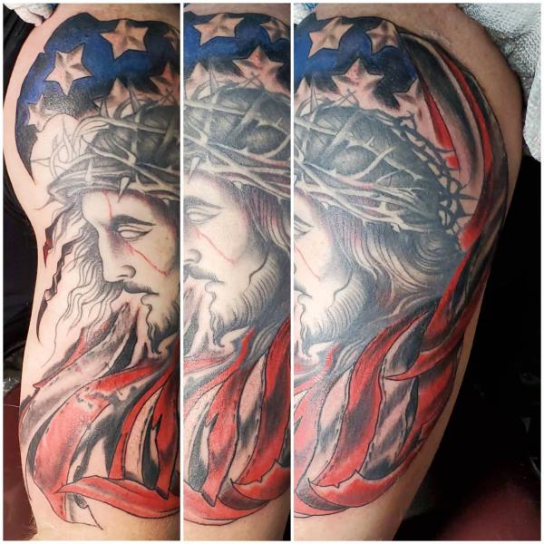 50 Awesome American Flag Tattoo Designs