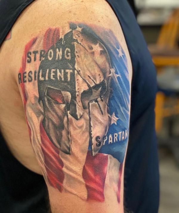 50 Awesome American Flag Tattoo Designs