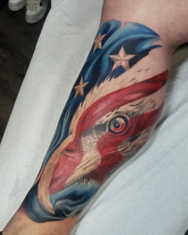 50 Awesome American Flag Tattoo Designs