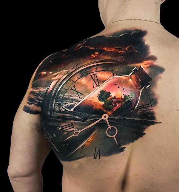 100 Awesome Watch Tattoo Designs