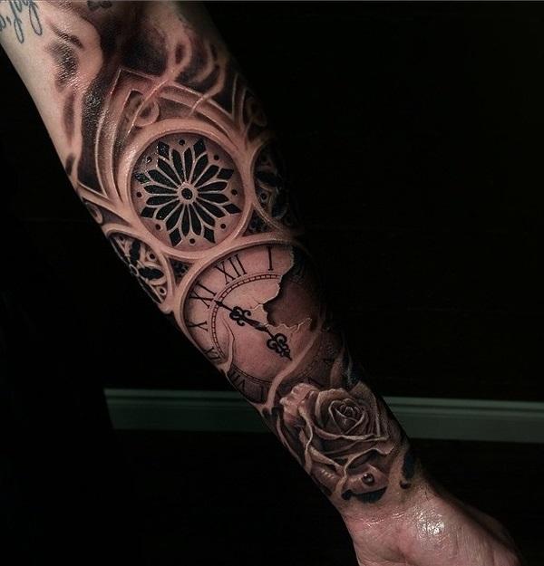 100 Awesome Watch Tattoo Designs