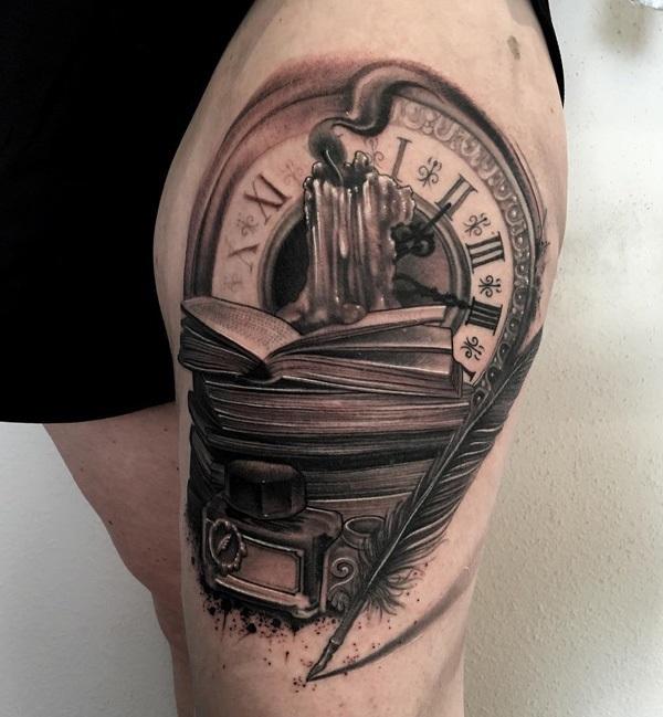 100 Awesome Watch Tattoo Designs