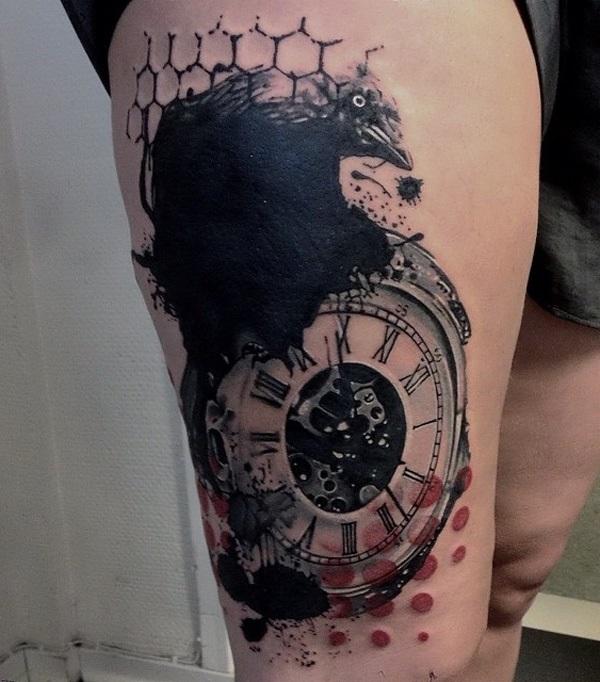 100 Awesome Watch Tattoo Designs
