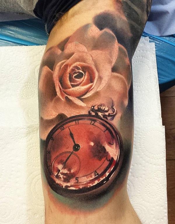 100 Awesome Watch Tattoo Designs
