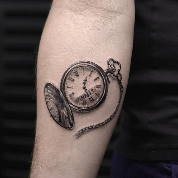 100 Awesome Watch Tattoo Designs