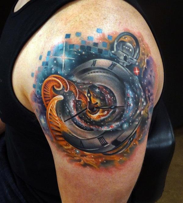100 Awesome Watch Tattoo Designs
