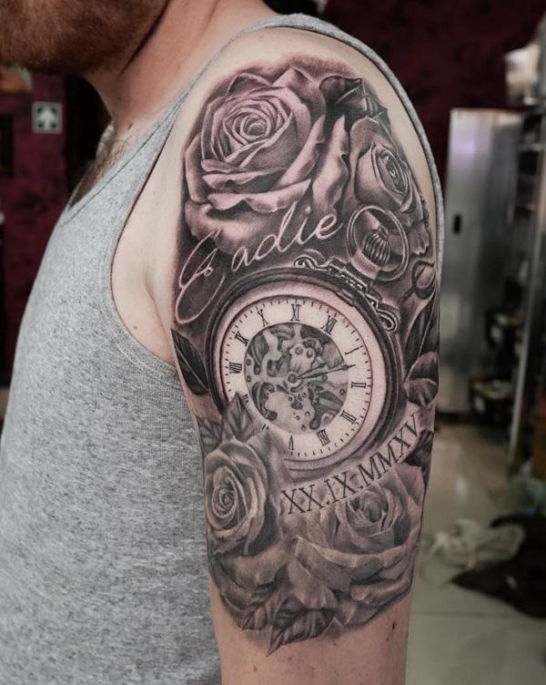 100 Awesome Watch Tattoo Designs