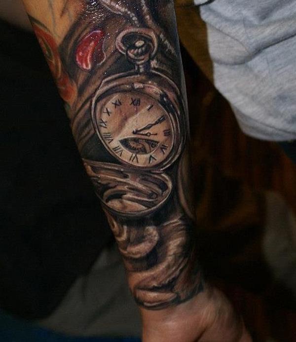 100 Awesome Watch Tattoo Designs