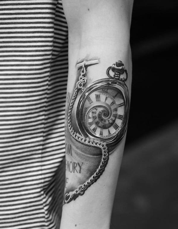 100 Awesome Watch Tattoo Designs