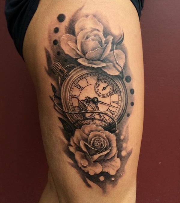 100 Awesome Watch Tattoo Designs