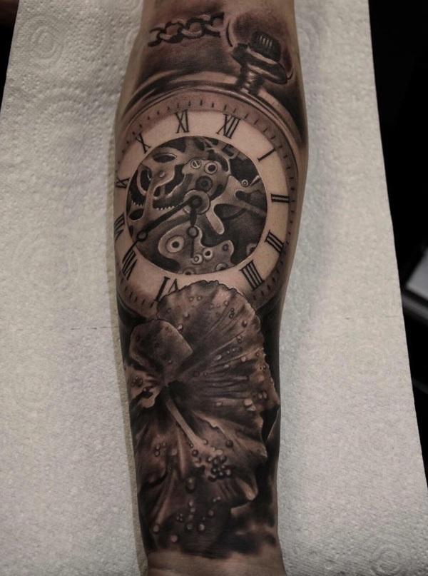 100 Awesome Watch Tattoo Designs