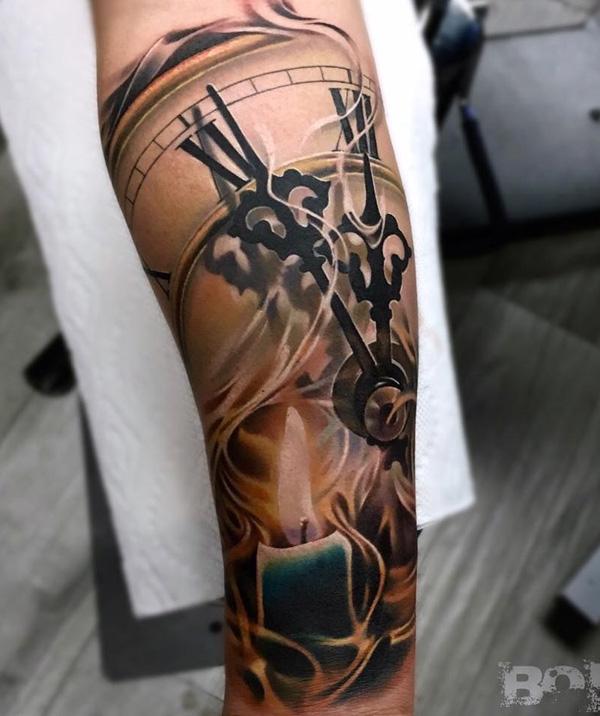 100 Awesome Watch Tattoo Designs