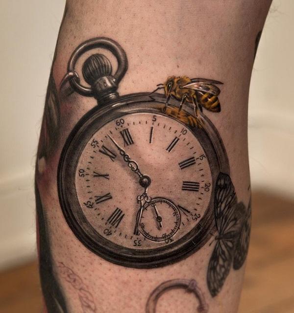 100 Awesome Watch Tattoo Designs