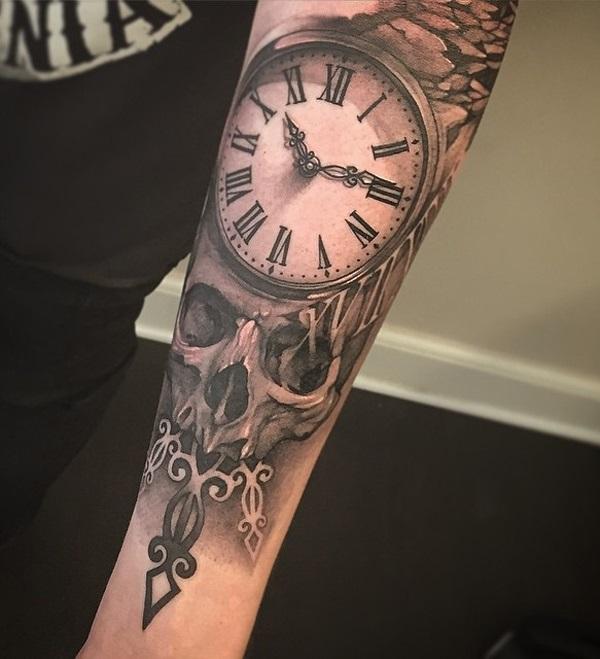 100 Awesome Watch Tattoo Designs