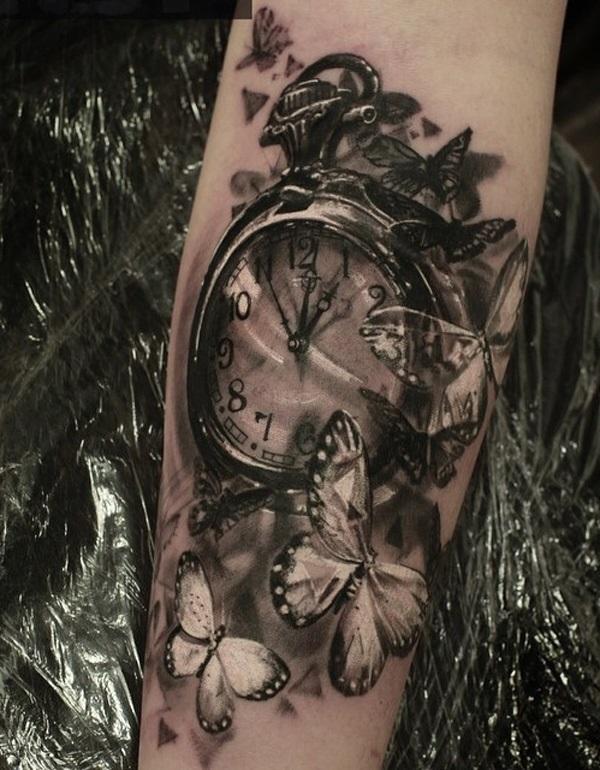 100 Awesome Watch Tattoo Designs