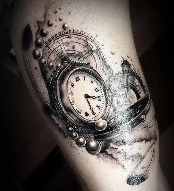 100 Awesome Watch Tattoo Designs