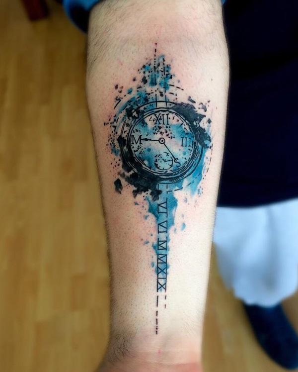 100 Awesome Watch Tattoo Designs