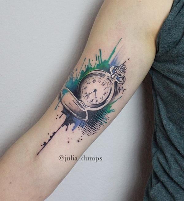 100 Awesome Watch Tattoo Designs