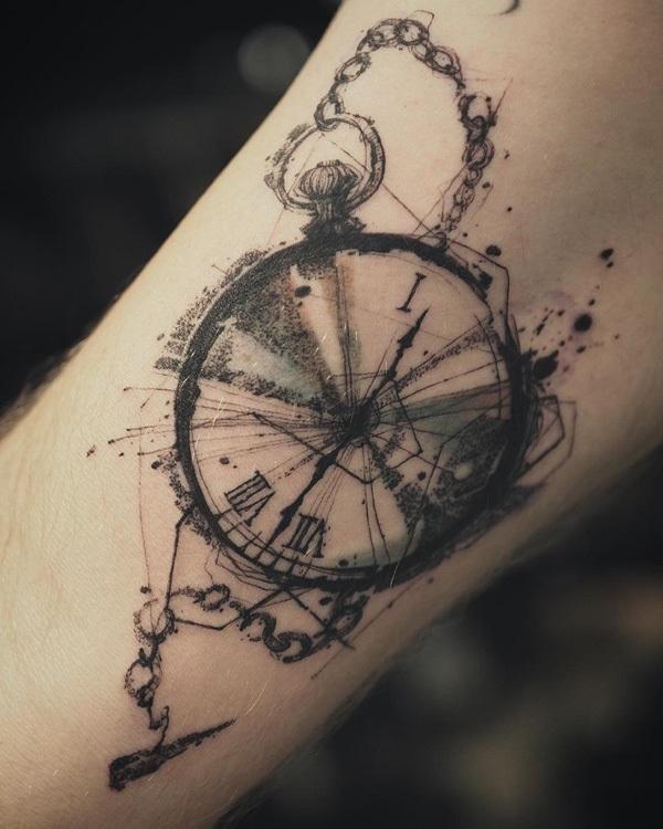 100 Awesome Watch Tattoo Designs