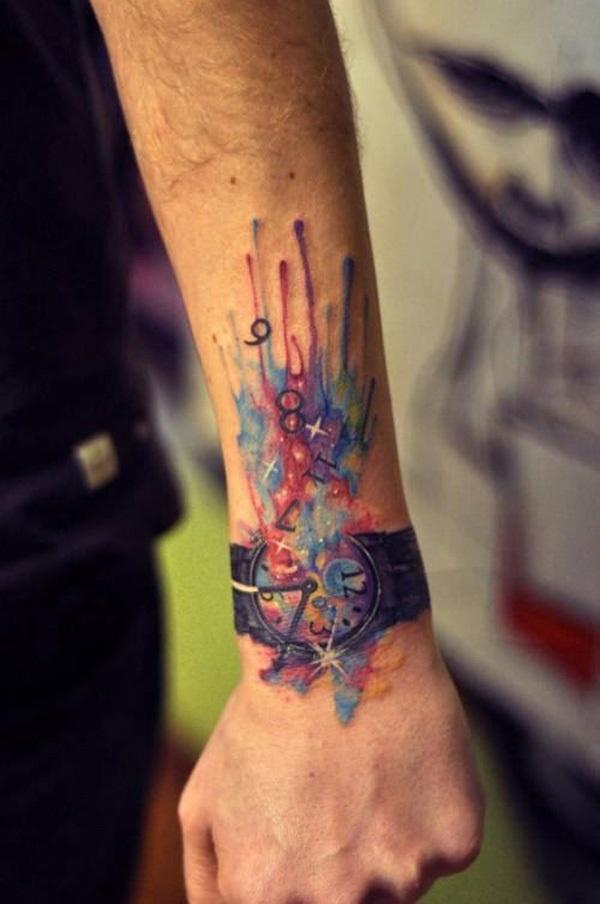 100 Awesome Watch Tattoo Designs