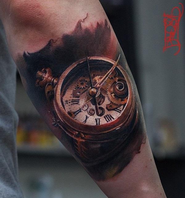 100 Awesome Watch Tattoo Designs