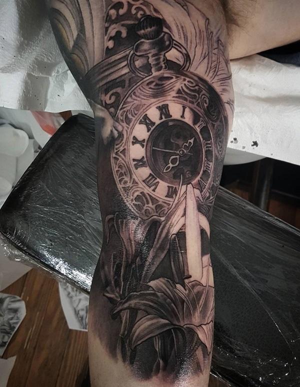 100 Awesome Watch Tattoo Designs