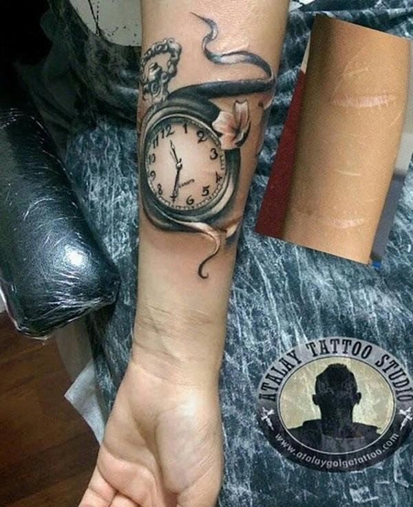 100 Awesome Watch Tattoo Designs