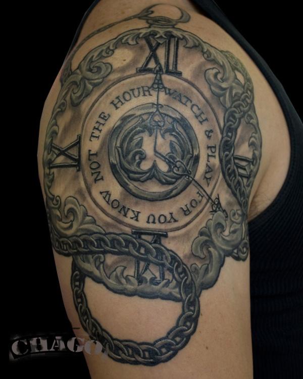 100 Awesome Watch Tattoo Designs
