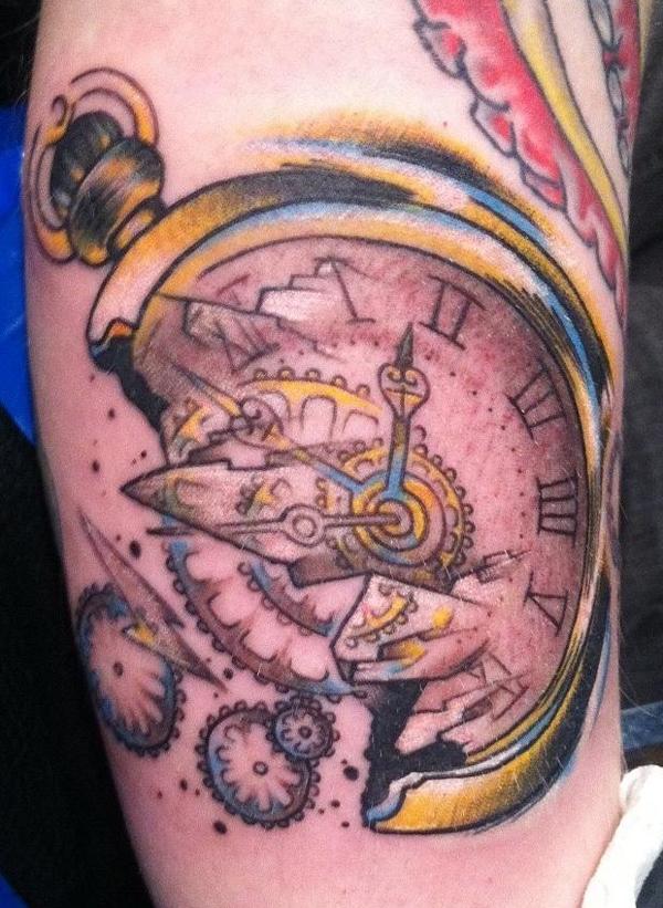 100 Awesome Watch Tattoo Designs