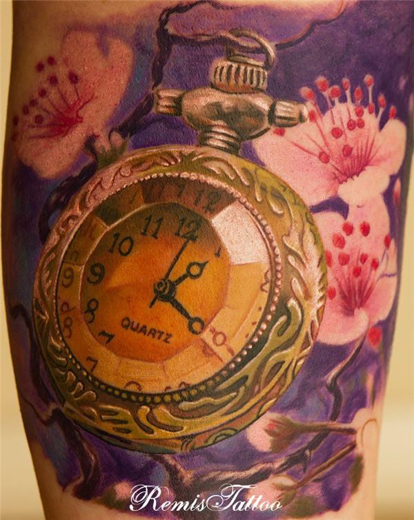 100 Awesome Watch Tattoo Designs
