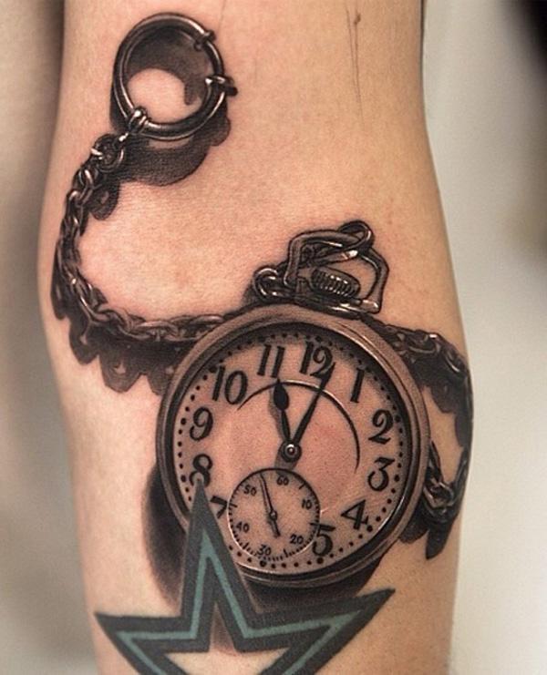 100 Awesome Watch Tattoo Designs